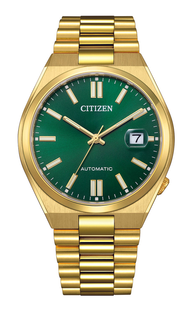Citizen Men&rsquo;s Tsuyosa Automatic Green Dial Watch – NJ0152-51X NEW