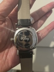 Asprey London Unisex Quartz Watch. Leather Strap. Very Good Condition