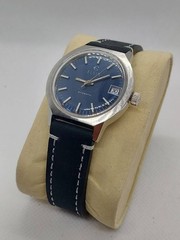 Elgin Automatic 17 Jewels Vintage Blue Dial Swiss Made 17 Jewels Automatic Watch