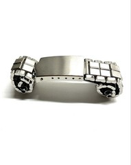 Stainless Steel Belt for Wristwatch Vintage Item 16.5 21mm Length Approximately