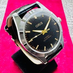 Oris Vintage 17 Jewels Manual Wind Men&rsquo;s Swiss Watch Serviced Antique Used