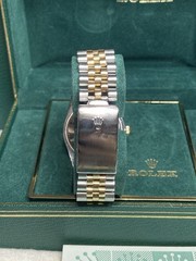 ROLEX ♛ Oyster Perpetual Date 15053* SS & 18K B & P&rsquo;s With Extra Dial ~Preloved