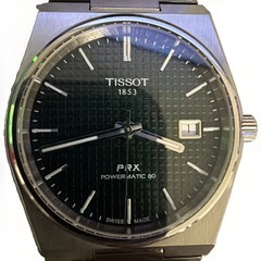 Tissot PRX Powermatic 80 Men&rsquo;s Auto Date Green Dial 40mm Steel Box & Tag