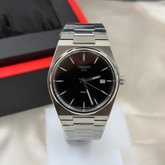 Tissot PRX/316L Quartz Black New Watch 40mm Men&rsquo;s Steel Watch T137.410.11.051.00