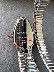 Bu lgari Serpenti Spiga Silver Watch – Women&rsquo;s Quartz Movement Watch