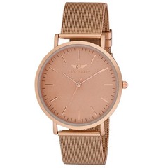 Gianello 41mm Stainless Steel Slim Case Mesh Bracelet Watch