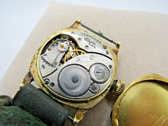 Vintage Rare 1929 Elgin Grade 462 Mod 2 Tank Trench Style GF Case Watch Repair