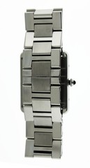 Cartier Tank Solo 3169 27mm Stainless Steel Diamond Quartz Watch