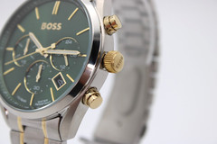HUGO BOSS 44mm Green Dial Men&rsquo;s Watch Champion HB1513878