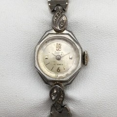 Vintage Waltham Womens Watch 16mm Silver Tone 17 Jewels Manual Wind 6.25&Prime;