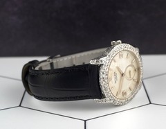 Rolex 35mm Cellini Cellinium Platinum 2ct Diamonds Mop Dial Men&rsquo;s Watch 5240