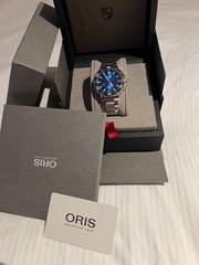 Oris Aquis Blue Men&rsquo;s Watch – 01 400 7769 4135-07 8 22 09PEB