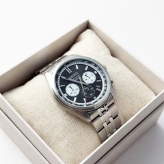 Seiko SSB429 Essentials Chronograph Quartz Men&rsquo;s Watch Black Dial 41.5MM