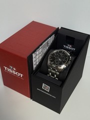 Tissot Couturier Chronograph Black Dial Men&rsquo;s Watch T0356171105100 41 mm.