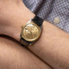 Rolex 36mm Datejust SS/YG 16013 Patina Dial