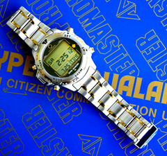 Citizen Promaster Aqualand Hyper D208 Depth Sensor Diver watch C023