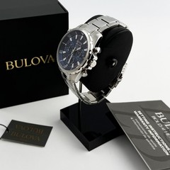 Bulova 96B256 Men&rsquo;s Marine Star Chronograph Blue dial stainless Men&rsquo;s Watch