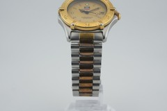 TAG Heuer Professional 2000 964.013F Two-Tone Gold Steel Diver Watch 200M Japan