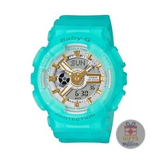 Casio Baby-G BA-110SC-2AJF Women&rsquo;s Blue Sea Glass Colors Quartz Watch New
