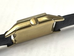 Vintage 1940s Elgin Men’s Tank Watch – 15 Jewels – 10K Gold Filled