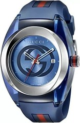New Genuine Gucci Sync XXL Replacement Silicone Rubber Watch Band Strap YA137