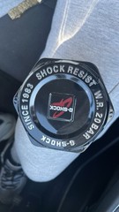 Casio G-Shock Analog/Digital Shock-Resistant 200m Black Resin w/ Tin Box