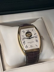 Frédérique Constant Persuasion Tonneau Art Deco Brown Open Heart FC-310M4T25 AUT