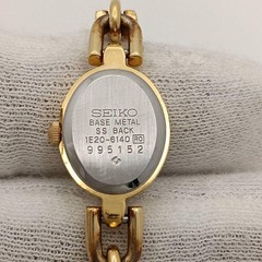 [New battery/operation] SEIKO 2P Ruby Breath Watch Gold Watch