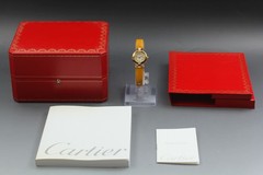 Near MINT Cartier Must Colisee 590002 Roman Dial 24mm Women&rsquo;s Quartz Watch w/Box