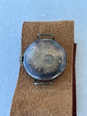 Longines 1916 silver 925 WW1 trench watch. Trench, works, very rare pin set