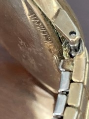1959 Vintage Rare Hamilton Thor 1, 14K RGF Asymmetrical Watch , All Original