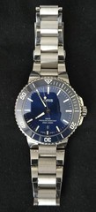 Oris Aquis Blue 41.5mm Full Set + Oris Mug (Boxed) & Oris Cap (Unworn)
