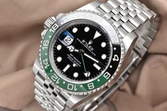 2024 Rolex GMT-Master II 40mm LHD Green/Black « Sprite » Steel Jubilee 126720VTNR