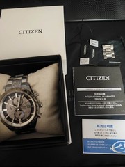 Citizen Attesa ACT Line AT8284-61A Eco-Drive Watch Used