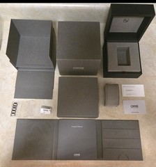 Oris Aquis Blue 41.5mm Full Set + Oris Mug (Boxed) & Oris Cap (Unworn)