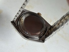 Rolex Datejust 16013 Gold and Silver Jubilee Bracelet with 18k Gold Bezel
