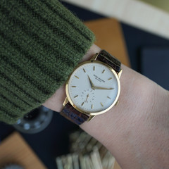 Patek Philippe Calatrava 3893 18k Yellow Gold 33mm Manual Wind 1990s