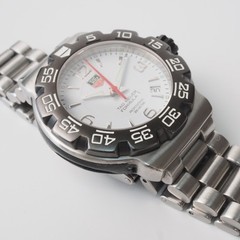TAG Heuer Formula 1 WAC1111-0 Quartz White Dial 40mm Men&rsquo;s