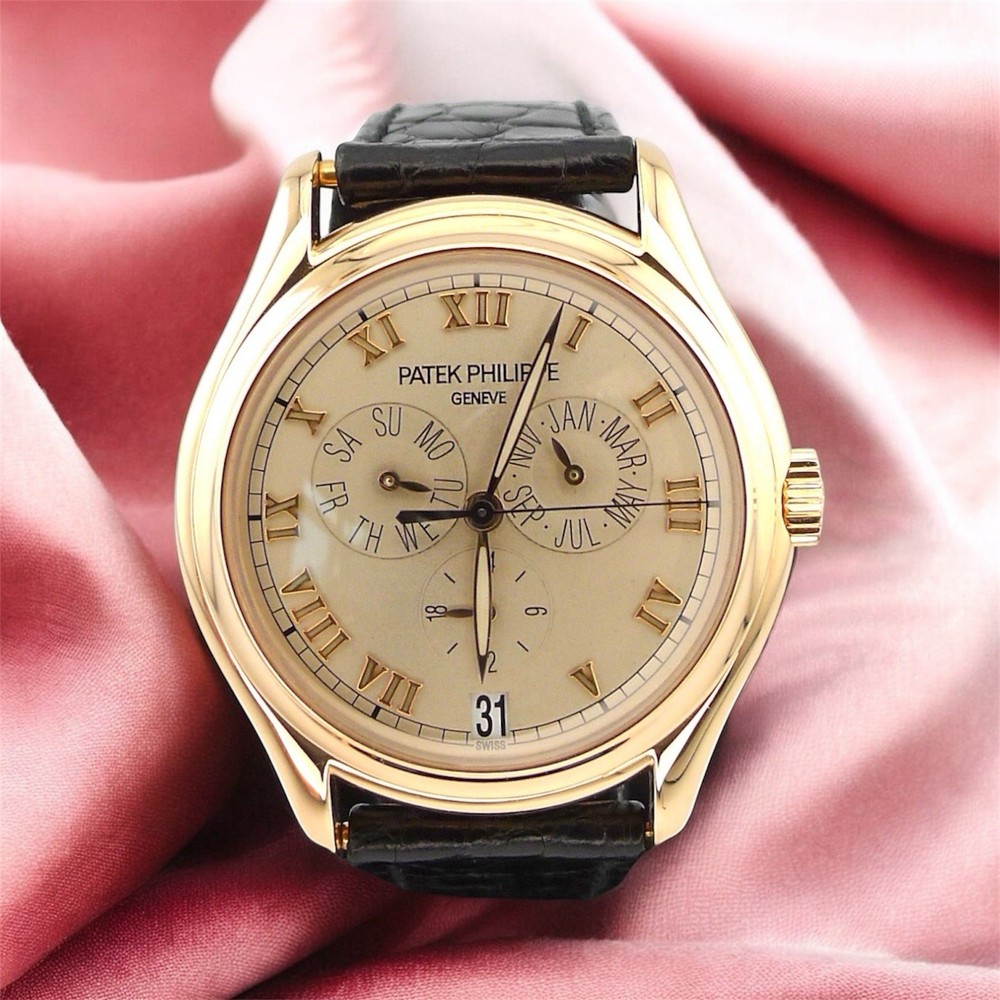 Patek Philippe Complications 18k Rose Gold Men&rsquo;s Watch – 5035R