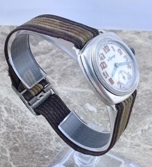 WW1 Trench Military Officers Silver Asprey Oyster-Type Case WristWatch 1918
