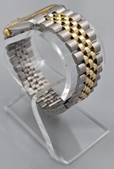 Luxor 35mm Swiss Quartz Men&rsquo;s Two-Tone Date Watch Roman Dial Jubilee Bracelet