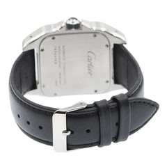 CARTIER Santos 100 LM W20073X8 Silver Dial Automatic Men&rsquo;s Watch_955101
