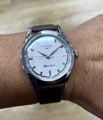 Longines Silver Arrow 38.5MM Automatic Men&rsquo;s Watch L2.834.4.72.2 – New W Tag