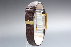 [N MINT] Longines L4.689.2 24mm Gold Dial Small Seconds Tank Quartz Men&rsquo;s Watch