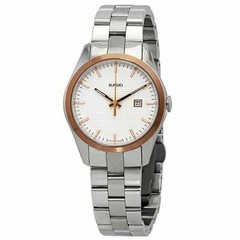Rado Woman’s Hyperchrome Silver Dial Ceramos Watch – R32976123 ( $1550 MSRP)