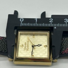 Vivienne Westwood VV057DBROI Square Orb Watch Gold Swiss Quartz Women&rsquo;s Japan