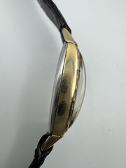 Elgin 554 10k Gold Filled Men’s Tank Watch 15 Jewel