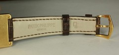 Patek Philippe 5010J Gondolo 18K Yellow Gold Silver Dial Manual Swiss Watch