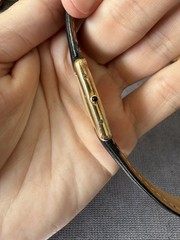 Cartier Must de Cartier tank great condition amazing lemon dial quartz
