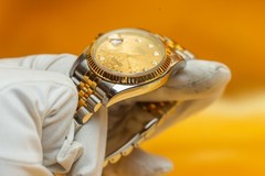 Rolex Datejust 36mm Two Tone Gold Champagne Jubilee Diamond Dial – 116233